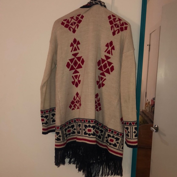 Pink Rose Tribal Sweater!! - Picture 3 of 3